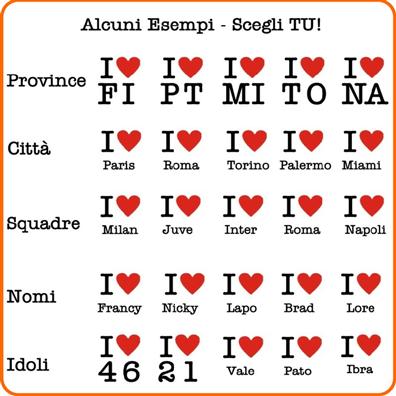 I love ... &egrave; mania!